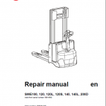 BT SWE100, SWE120, SWE120L, SWE120S, SWE140, SWE140L, SWE200D Service Manual