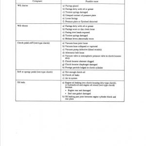 Mitsubishi FG10, FG14, FG15, FG18 Forklift Service Manual - Image 5