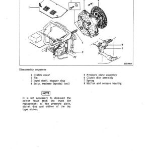 Mitsubishi FD35, FD40, FD45, FD50, FD50C Forklift Service Manual - Image 3