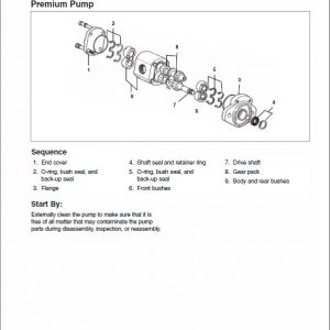 Mitsubishi FBC20K, FBC25K, FBC25KE, FBC25KL, FBC30K Forklift Service Manual - Image 4