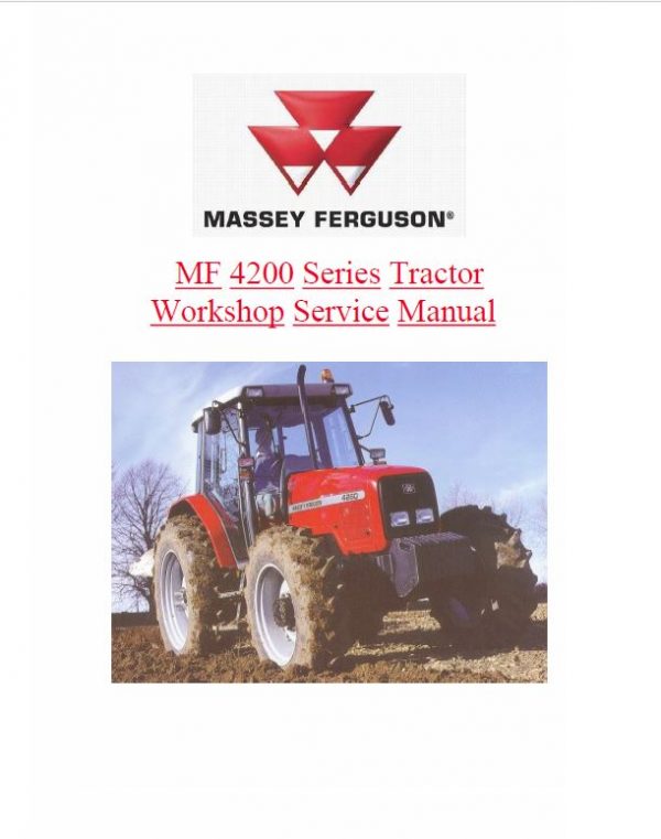 Massey Ferguson 4215, 4220, 4243, 4253, 4263 Tractor Service Manual