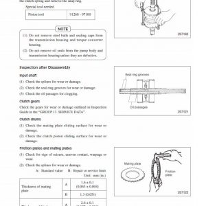 Mitsubishi FGC25K, FGC25K HO, FGC30K Forklift Service Manual - Image 4