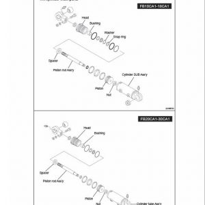 Mitsubishi FB10CA1, FB14CA1, FB15CA1, FB18CA1 Forklift Service Manual - Image 4