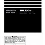 Komatsu HM300-5 Dump Truck Service Manual - Image 2