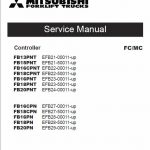 Mitsubishi FB18PNT, FB18CPNT, FB20PNT Forklift Service Manual - Image 2