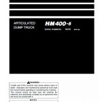 Komatsu HM400-5 Dump Truck Service Manual - Image 2
