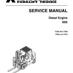 Mitsubishi FD35, FD40, FD45, FD50, FD50C Forklift Service Manual - Image 2
