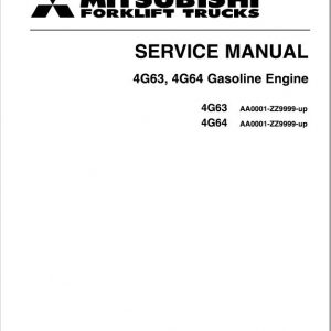 Mitsubishi FGC15, FGC18, FGC20, FGC25, FGC30 Forklift Service Manual - Image 5