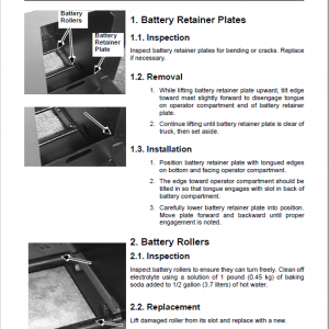 BT RRX35, RRX45, RDX30, RSX40, RSX50 Rider Truck Service Manual - Image 3