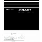 Komatsu D155AXi-8 Dozer Service Manual - Image 2