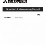 Mitsubishi FD70NM Forklift Lift Truck Service Manual - Image 2