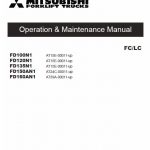 Mitsubishi FD100N1, FD120N1, FD135N1, FD150AN1, FD160AN1 Forklift Service Manual - Image 2