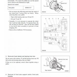 Mitsubishi FB20K PAC, FB25K PAC, FB30K PAC, FB35K PAC Forklift Manual - Image 3