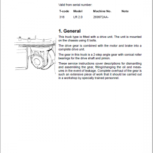 BT LR 2.0 Pallet Truck Service Manual - Image 4