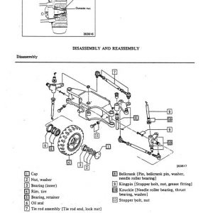 Mitsubishi FBC15, FBC20, FBC25, FBC20 Forklift Lift Truck Service Manual - Image 3