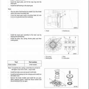 Mitsubishi FB18PNT, FB18CPNT, FB20PNT Forklift Service Manual - Image 3