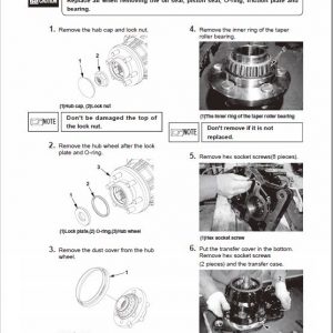 Mitsubishi FB13TCA, FB15TCA, FB18TCA, FB20TCA Forklift Service Manual - Image 3