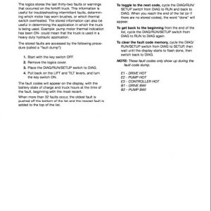 Mitsubishi FBP16, FBP18, FBP20, FBP25, FBP30 Forklift Service Manual - Image 3