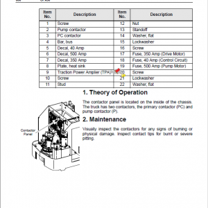 BT Prime Mover OPX30 Order Picker Repair Service Manual - Image 4