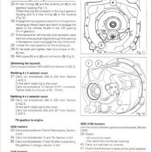 Massey Ferguson 3050, 3060, 3065, 3070, 3080 Tractor Service Manual - Image 4