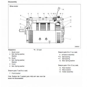 Mitsubishi FB30K, FB35K Forklift Lift Truck Service Manual - Image 4