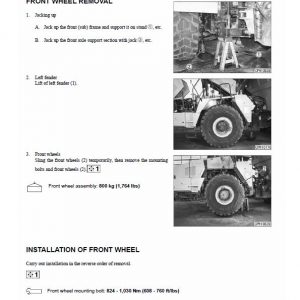 Komatsu HM350-1L Dump Truck Service Manual - Image 5