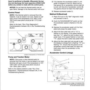 Mitsubishi FBP16, FBP18, FBP20, FBP25, FBP30 Forklift Service Manual - Image 5