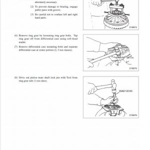 Mitsubishi FGC15N, FGC18N, FGC20CN, FGC20N, FGC20N HO Forklift Service Manual - Image 5