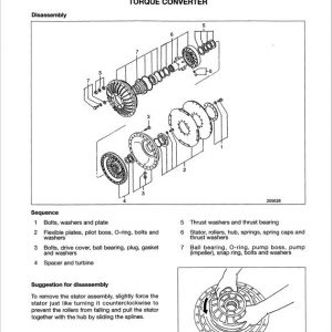 Mitsubishi FD80, FD90 Forklift Lift Truck Service Manual - Image 5