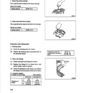 Mitsubishi FGC15, FGC18, FGC20, FGC25, FGC30 Forklift Service Manual - Image 3