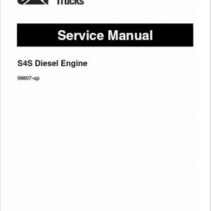 Mitsubishi FD20HS, FD25HS, FD30HS Forklift Lift Truck Service Manual - Image 4