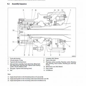 Mitsubishi FD70NM Forklift Lift Truck Service Manual - Image 5