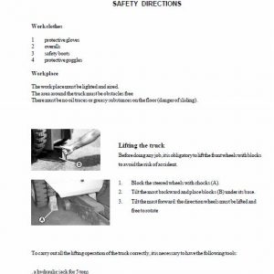 BT CBE 1.8F, CBE 1.8FL, CBE 2.0F E Series Forklift Service Manual - Image 5