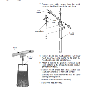 BT Prime Mover OPX30 Order Picker Repair Service Manual - Image 5