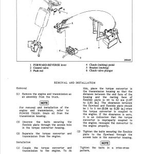 Mitsubishi FD20, FD25, FD30, FD35A Forklift Service Manual - Image 4