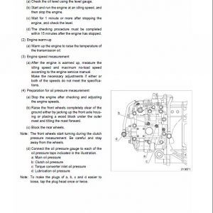 Mitsubishi FD25N, FD30N, FD35N Forklift Service Manual - Image 5