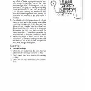 Mitsubishi FG15K, FG18K, FG20K, FG25K, FG30K, FG35K Forklift Service Manual - Image 5