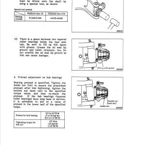 Mitsubishi FG20, FG25, FG30, FG35A Forklift Service Manual - Image 4