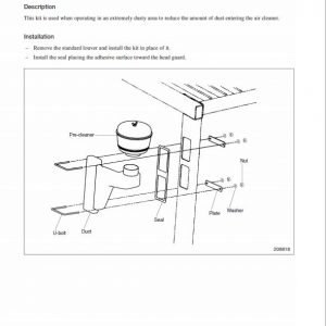 Mitsubishi FD40K, FD40KL, FD45K, FD50K Forklift Service Manual - Image 5