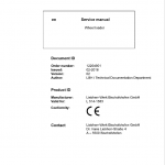 Liebherr L514 Type 1583 Wheel Loader Service Manual