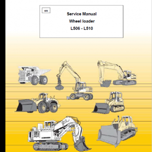 Liebherr L506, L508, L510 Wheel Loader Service Manual