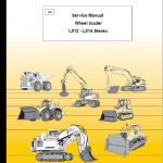 Liebherr L512, L514 Stereo Wheel Loader Service Manual