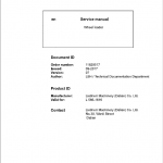 Liebherr L566 Type 1616 Wheel Loader Service Manual