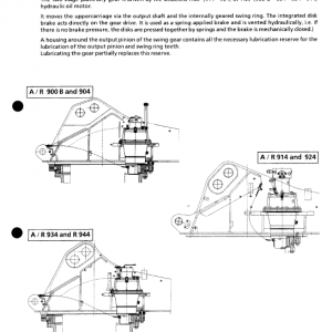 Liebherr R900B, R904, R914, R924, R934, R944 Litronic Excavator Service Manual - Image 4