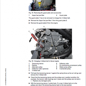 Liebherr L524 Type 1585 Wheel Loader Service Manual - Image 2