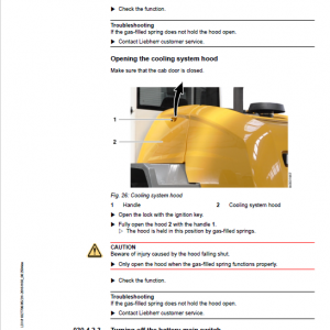 Liebherr L556 Type 1410 Wheel Loader Service Manual - Image 2