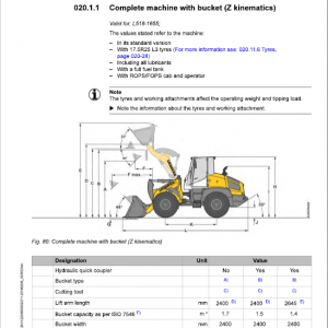 Liebherr L518 Type 1655 Wheel Loader Service Manual - Image 2