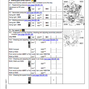 Liebherr R926, R936, R946, R950 Tier 4F Hydraulic Excavator Service Manual - Image 2