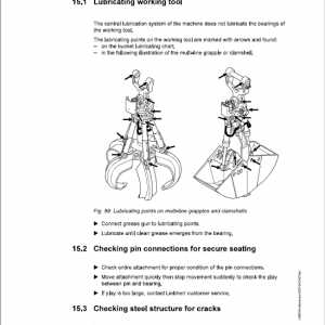 Liebherr LH40M, LH40C, LH50M Timber, LH50M Tier 4i Excavator Service Manual - Image 2