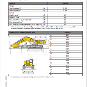 Liebherr R956, R960 SME, R966, R970 SME, R976, R980 SME Excavator Manual - Image 2